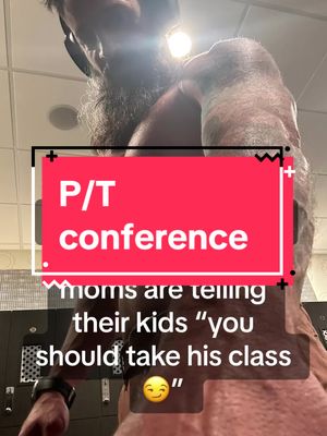 A post by @beardedcarpenterbiz on TikTok caption: Teacher life, 40’s and Jacked! #thankyou #Bearded #carpenter #fyp #KeepPressing #motivation #selflove #keepgoing #showupforyourself #WhyNotToday #teacher #trades #jacked #lifting #swole #weightlifting 