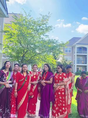 A post by @mysteriousarpooh on TikTok caption: Ramailo teej with friends😘❤️❣️🙏😇@Sunita tiwari @Subibek🥰🥰 @Rama poudel33 @mina Karki