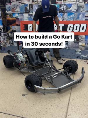 A post by @thegokartgod on TikTok caption: 20% Off Plans and Kits - Today Only🔥🔥