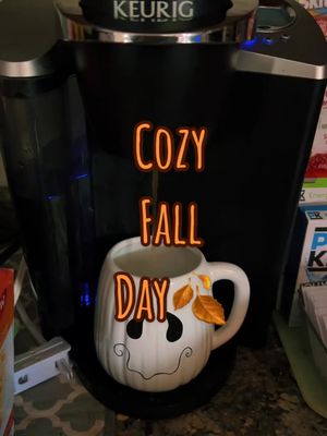 A post by @patience_riley on TikTok caption: Happy 1st Day of Fall🍁 #cozy #cozyfallday #fallvibes #coffee #cookies #pumpkin #dayinthelife #minivlog #Vlog #BakeWithMe #bakingtok #FoodTok #fallaesthetic #relaxing #calming #momtok #MomsofTikTok #fyp