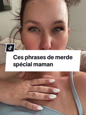 A post by @coralieleg on TikTok caption: Dites moi en commentaires les phrases que vous entendez beaucoup trop souvent !