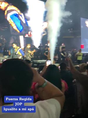 A post by @leslieramosg on TikTok caption: #fuerzaregida #jop #igualitoamiapa #bestconcertever #ny #nj #prudentialcenter @JOP @Fuerza Regida @Moises Lopez 