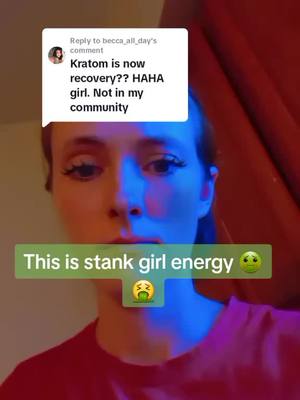 A post by @recoveringwcait__ on TikTok caption: Replying to @becca_all_day @Becca girl bye 💀💀☠️