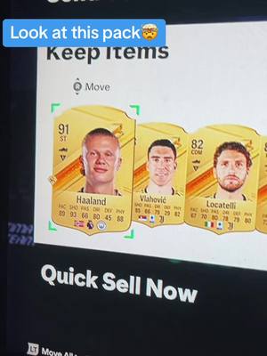 A post by @_mcmental_ on TikTok caption: First big pull of EAFC24 🙌🏼 Who’s the best player you’ve packed? #eafc24 #fifa #eafc #packs #FUT #UT #ultimateteam #fifa24 #fyp #foryou #xyzbca #haaland #football 