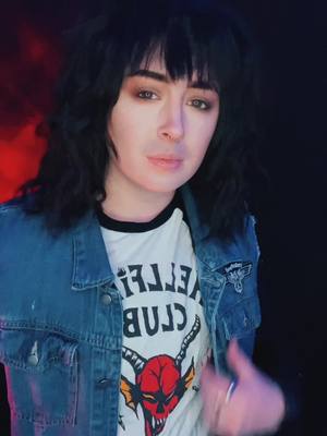 A post by @cornerghost on TikTok caption: Emotional support Eddie  #strangerthings #strangerthingscosplay #eddiemunson #eddiemunsoncosplay #eddie #munson 