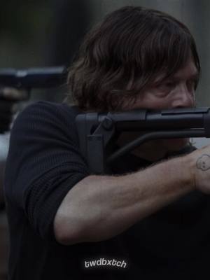 A post by @twdbxtch on TikTok caption: fake guns / #daryldixon #daryl #daryldixonedit #twd #twdedit #thewalkingdead #fyp #fypシ #foryou