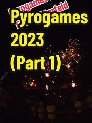 A post by @outdoorandy86 on TikTok caption: Erster Teil der Pyrogames 2023 an der Förderbrücke  F60 in Lichterfeld Schacksdorf #fireworks #feuerwerk #f60 #pyrogames #pyrogames2023 #prodigy 