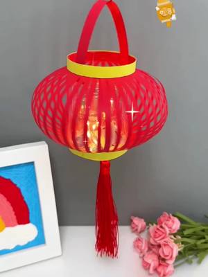 A post by @aaronlikehandcraft on TikTok caption: Mid-Autumn Festival lantern.  #foryou #fyp #DIY #handcraft #handmade #lanter 