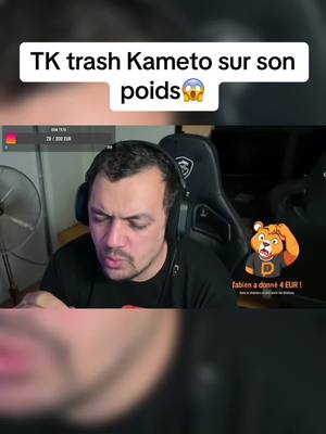 A post by @clipofbyilhann on TikTok caption: #tk78 #streamer #twitch #trash #kameto