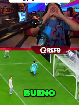 A post by @grefgnooficial on TikTok caption: El olfato goleador de Tigue sorprende a todos en este divertido vídeo #fifa24 #fifa #grefg #thegrefg 