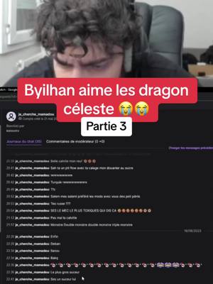 A post by @clipofbyilhann on TikTok caption: Byilhan aime les dragons célestes😭😭 #byilhan #byilhanntwitch #tribunaldesbannis #twitch #viewers