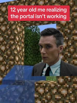 A post by @overle1 on TikTok caption: The heartbreak and betrayal i felt when i saw the water run and found out the aether isnt in mc #Minecraft #fyp #fypシ #funny #mcpe #mc #mcyt #minecraftmemes #aether #portal #aetherportal #Meme 