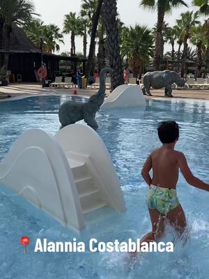 A post by @curlysire on TikTok caption: 📍Camping Alannia Costablanca  Uno de los mayores campings de lujo de Europa 