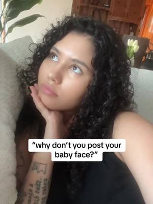 A post by @barbarasandre on TikTok caption: I dont know when ill post my baby maybe when she turns 1 😂 anybody with me? #newbornbaby #newborn #firsttimemom