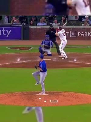 A post by @evonous on TikTok caption: It's not his fault but damn. #cubs #baseball #MLB #playoffs #mlbplayoffs #bsbl #2023 #sports #sportstiktok #fyp #ChicagoCubs #seiyasuzuki