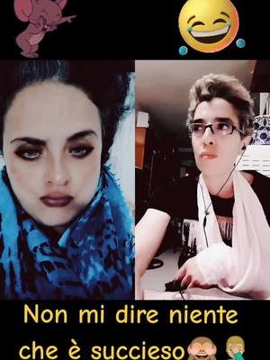 A post by @darkblack496 on TikTok caption: #duetto con @Rosanna Merangolo #duetto #darkblack496 #neiperteeeeeeeeeeeeeee #fypシ゚viral #recitazione #duettami #soloperte #risata