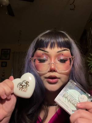 A post by @earthxluvr on TikTok caption: KIMCHI PEARL GONE WILD $8 DUPE! i swear these both are my fav highlighters ever now!! #makeup #dupe 