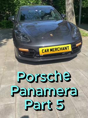 A post by @carmerchant on TikTok caption: Porsche Panamera Cool Features!