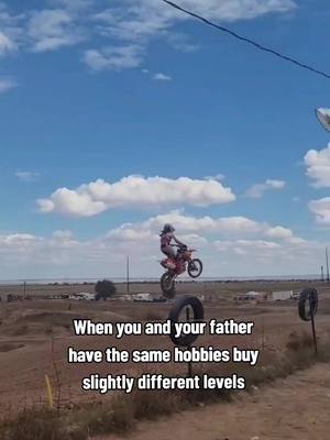 A post by @dirtwrld_94 on TikTok caption: I'd say he pretty much got it 🤷‍♀️ #dirtwrld_94 #dirtbikelife 