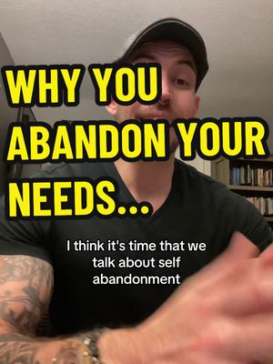 A post by @timmuhz on TikTok caption: Why you abandon your needs 🫡 #peoplepleaser #relationships #manipulation #innerchild #healing #Love 