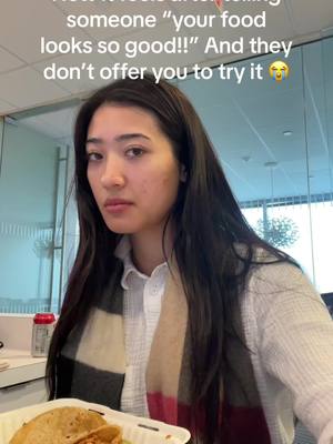 A post by @whossstephanie on TikTok caption: It hurts so much 🥲 just let me try a piece pls 