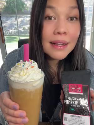 A post by @tammy_blackmedia on TikTok caption: Making a blended iced coffee with Norse Brew coffee beans ❤️ #icedcoffee #coffeebeans #norsebrew #socialcat #freeproduct #coffee