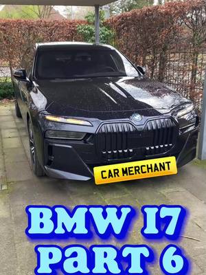 A post by @carmerchant on TikTok caption: Crypto bro car! #BMW #i7 #CarMerchant