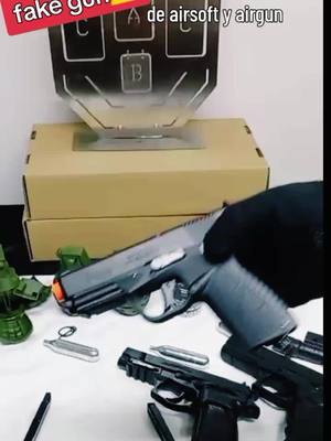 A post by @deltablaster on TikTok caption: No son armas reales Te presentamos nuestros modelos de airsoft contactanos en los enlaces de la biografía  hacemos envíos a todo el país  #fakeguns⚠️ #fakegunairsoft⚠️⚠️⚠️  #belicos  #alucines📿🧿🙈  #viralvideo  #