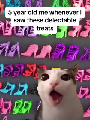 A post by @bitsyboo.02 on TikTok caption: I’d still chew one tbh #Meme #fyp #barbie #barbieshoes #mattell #snack #kidsaredumb