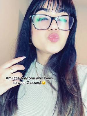 A post by @mish5nov on TikTok caption: I am in love with this look now🫠 #mish5nov #glasses #onelove #shubh #canada #uk #foryou #Love #viral #tiktok 