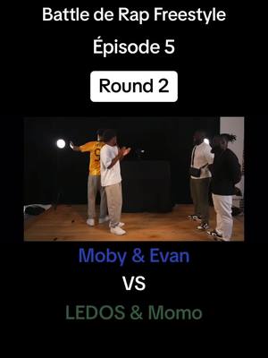 A post by @battle2rap on TikTok caption: #battlederap #rapfreestyle #rap #battlerap #LEDOS #Momo #moby #evan #battle5 #fyp #pourtoi 