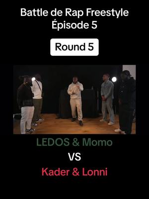 A post by @battle2rap on TikTok caption: #battlederap #rapfreestyle #rap #battlerap #battle5 #lonni #kader #LEDOS #momo #fyp #pourtoi 