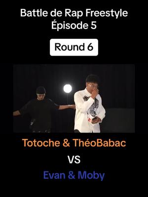 A post by @battle2rap on TikTok caption: #battlederap #rapfreestyle #rap #battlerap #battle5 #totoche #theobabac #evan #moby #pourtoi #fyp 