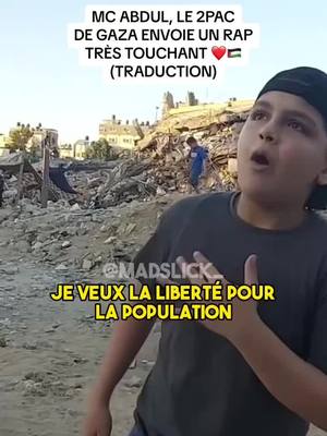 A post by @sirkanan_a on TikTok caption: #duet with @Madslick #palestine #freedomsong #standwithpalestin🇵🇸🌹 #freepalestine🇵🇸❤️ #humanity #humanity