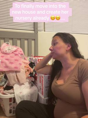 A post by @kaylajacobs94 on TikTok caption: Its taking forever 😩😩… everyday im waiting for this call 🙏🏼im getting impatient & babygirl has taken over every room in this house already🥹  & i want to clear my amazon cart 😩😂 #fyp #momlifebelike #amazonhome