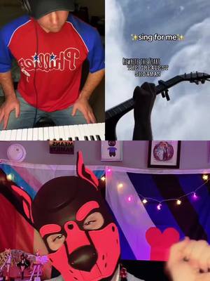 A post by @pup_universe1 on TikTok caption: #duet with @Dan Sherwin #Duet  Such an amazing song!! 🐶💖 #phoenixpuppack #gaypuppypride❤️💛💚💙💜 #lgbtqia #alphabetmafia #fyp #puptiktok🌈