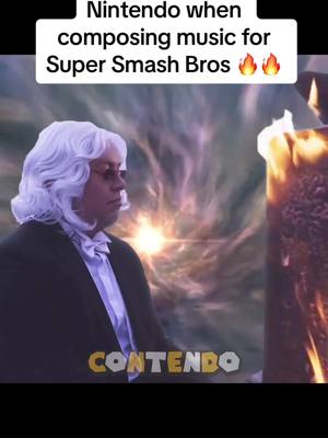 A post by @contendo_old on TikTok caption: The studio was on fire when this played… #meme #viral #fyp #nintendomeme #gaming #supersmashbros #wii 