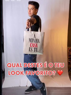 A post by @its.leite on TikTok caption: Qual destes looks da merch do @Fernando Daniel é que levo no sábado para o Altice Arena? 😳  #merch #fernandodaniel #alticearena #casa #fyp #grwm #Vlog