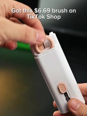 A post by @portable_keyboard on TikTok caption: Grab a desk cleaner brush for just $3! New users only🎉🔥#handwashchallenge #tiktoademebuyit #autumnandwintertrendssale #halloween #cleanerbrush #cleaner #asmr 