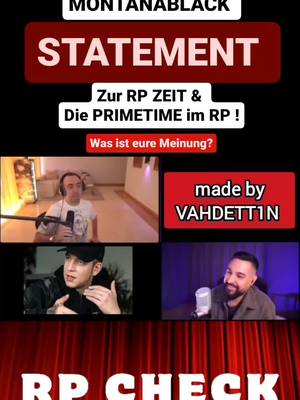 A post by @rp_check on TikTok caption: MONTANABLACK STATEMENT zur RP ZEiT und seine PRINE im RP ! #montanablack88 #montanablack #scurrowslive #scurrows #xxmigoo #abugoku9999 #finalcity #fitna #fyp #newlife #fivem #xrohat #rpcheck #vahdett1n #twitch #twitchclips 