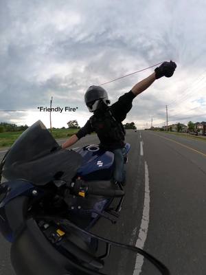 A post by @moto.robert on TikTok caption: Everything is under control 😂 #suzuki #hayabusa #gsx1300r #gopro #bikelife #bikesoftiktok #motorcyclesoftiktok #bikersoftiktok #throttletherapy #twowheelsonelove #rideordie #1down5up #biketok #fyp #foryoupage 