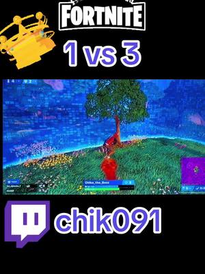 A post by @chiko_9191 on TikTok caption: 1 vs 3 🫡#fortnite #gaming #fortniteclips #twitch #win #streamer #fortnitememes #fortnitefunny #trio #endfight #fight #1vs3 #easymoneybaby️ @Fortnite Official @Tom Psen @Mxl 