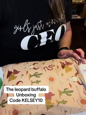 A post by @kelsey.hypegirlcreations on TikTok caption: @🦬⚡️The Leopard Buffalo⚡️🦬 yall when I say I ran to my mailbox for this happy mail I ran!  These will be in the oven as sooon as my lasgana is ready!!!! Coming to a screen near you!!!!