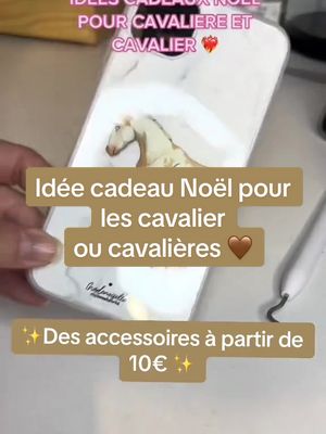 A post by @au_galon on TikTok caption: Tu vas craquer pour un cadeau de Noel ? ✨ #horse #cheval