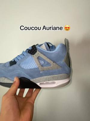 A post by @wellfs_ on TikTok caption: Commande de Auriane prête à partir 😍 JORDAN 4 UNIVERSITY TAILLE 41 !! TU VAS ADORER !! Si tu veux commander aussi sur mon site et avoir une vidéo tik tok contacte wellfsshop@gmail.com  Bizz #jordan4 #tiktokviral #jordan3 #jordan #pairechaussures #chaussure #tiktok #jordan1 #jordantravisscott