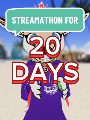 A post by @playtendoh on TikTok caption: BIG ANNOUNCEMENT  #streammarathon #streamathon #subathon #subathonstream #twitchanniversary #birthdayparty #twitch #twitchstreamer #twitchplays