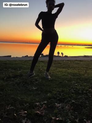 A post by @roseandwikens on TikTok caption: Sunsets and gouyad 😍😍 #dancer #ladiestyling #haitiankompavideo #kompaisversatile #haitiankompavideo #haitian #kompa #konpa #haiti 