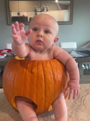 A post by @annmariexiques on TikTok caption: Had to #fyp #halloween #baby #babytiktok 