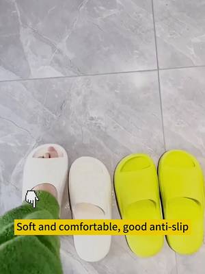 A post by @xinyejing on TikTok caption: Soft and comfortable, not easy to slip slippers, appearance level is so high, too like #shoe #slippers #WalkingOnAir #comfortfootwear #posee #blackfridaydeals #blackfridaycomedy #shoppingfun 