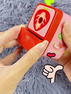 A post by @babylove_h2 on TikTok caption: 🥰Fruit sharpener💕#fyp #candyfish #kids #sharpener #foryou 